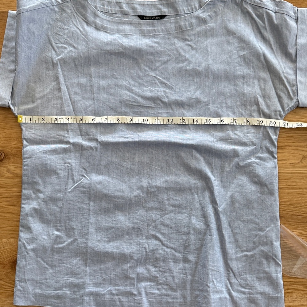 Banana Republic Sky Blue Shirt - Picture 4 of 5